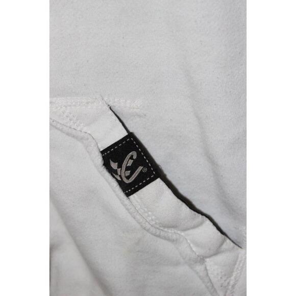 Danica Patrick Sweater Womans Large White Nascar Chase Authentics All Embroider - Picture 8 of 10